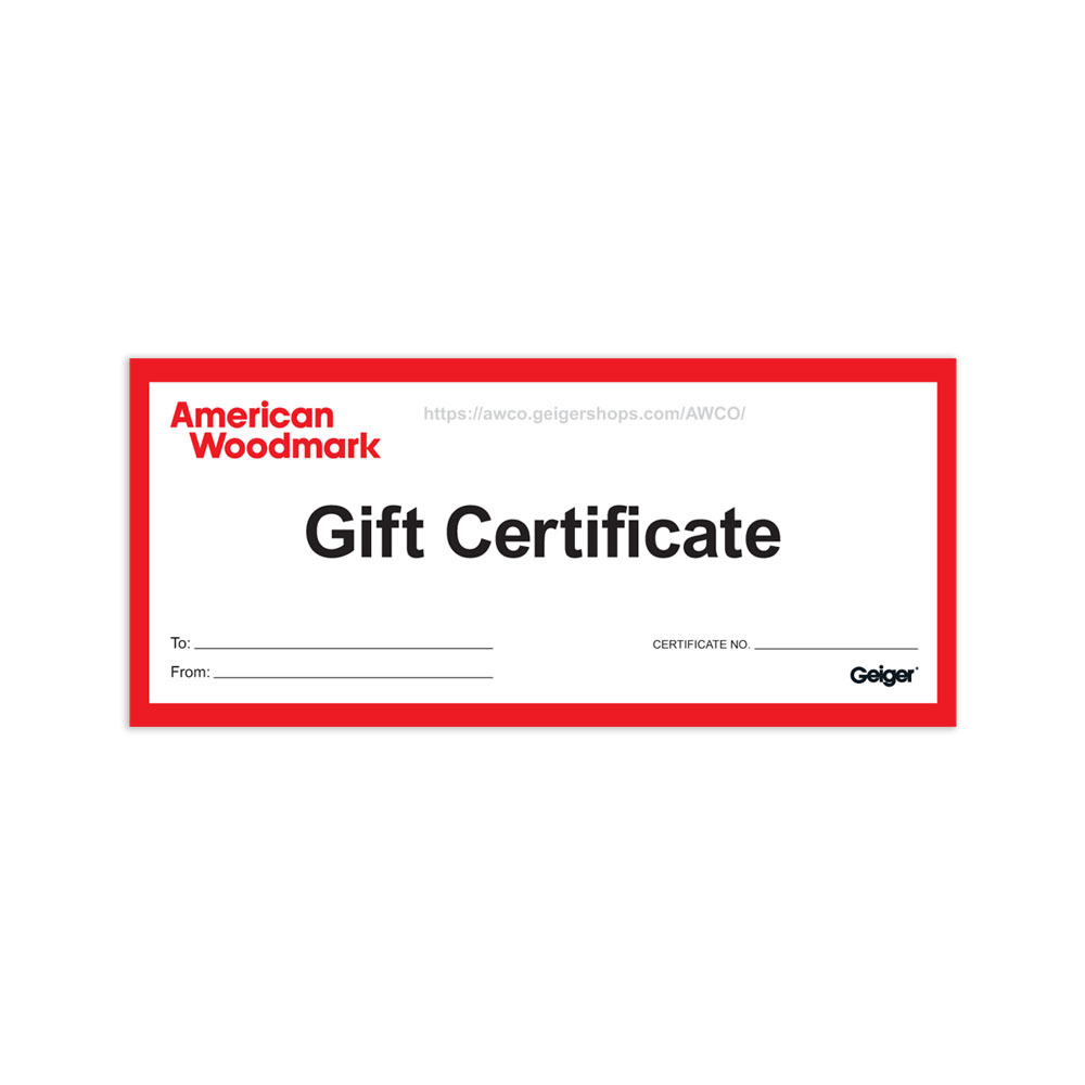 GIFT CERTIFICATE