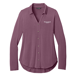 Women's Luxe Knit Button Tunic