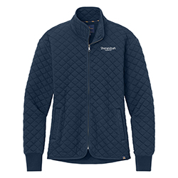 Brooks Brothers Ladies Diamond Quilt Full Zip