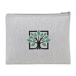Aware Recycled Cotton Zippered Pouch