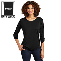 PCS - OGIO GRAVITATE SCOOP 3/4 SLEEVE - LADIES