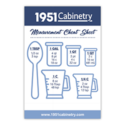 Cooking Measurements Magnet